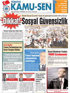 TÜRKİYE KAMU-SEN GAZETESİ 29. SAYISI - 1